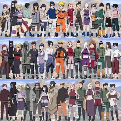 Detail Gambar All Character Naruto Nomer 18