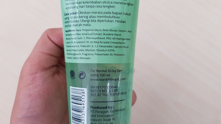 Detail Gambar Aloe Vera Wardah Nomer 58