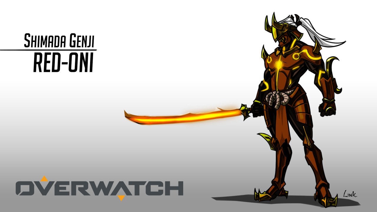 Detail Overwatch Genji Oni Nomer 14