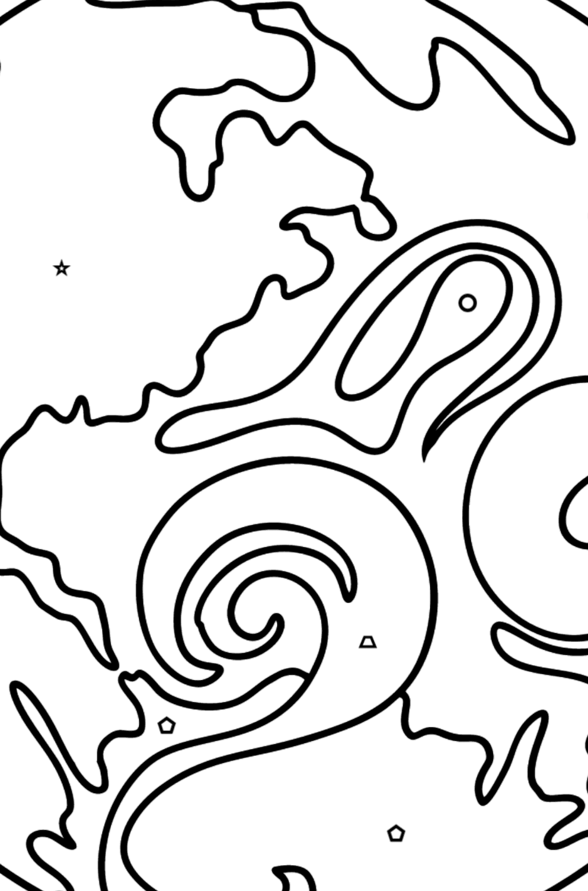 Detail Ausmalbild Erde Nomer 9