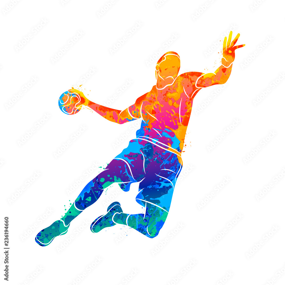 Detail Fototapete Handball Nomer 26