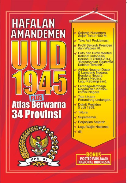 Detail Gambar Amandemen Uud 1945 Nomer 45