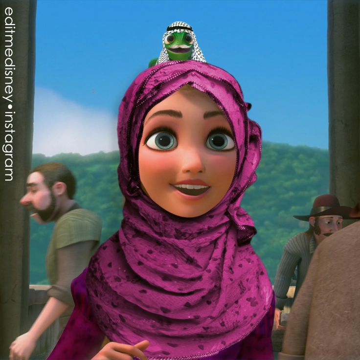 Detail Gambar Ana Dan Elsa Frozen Pake Jilbab Nomer 13