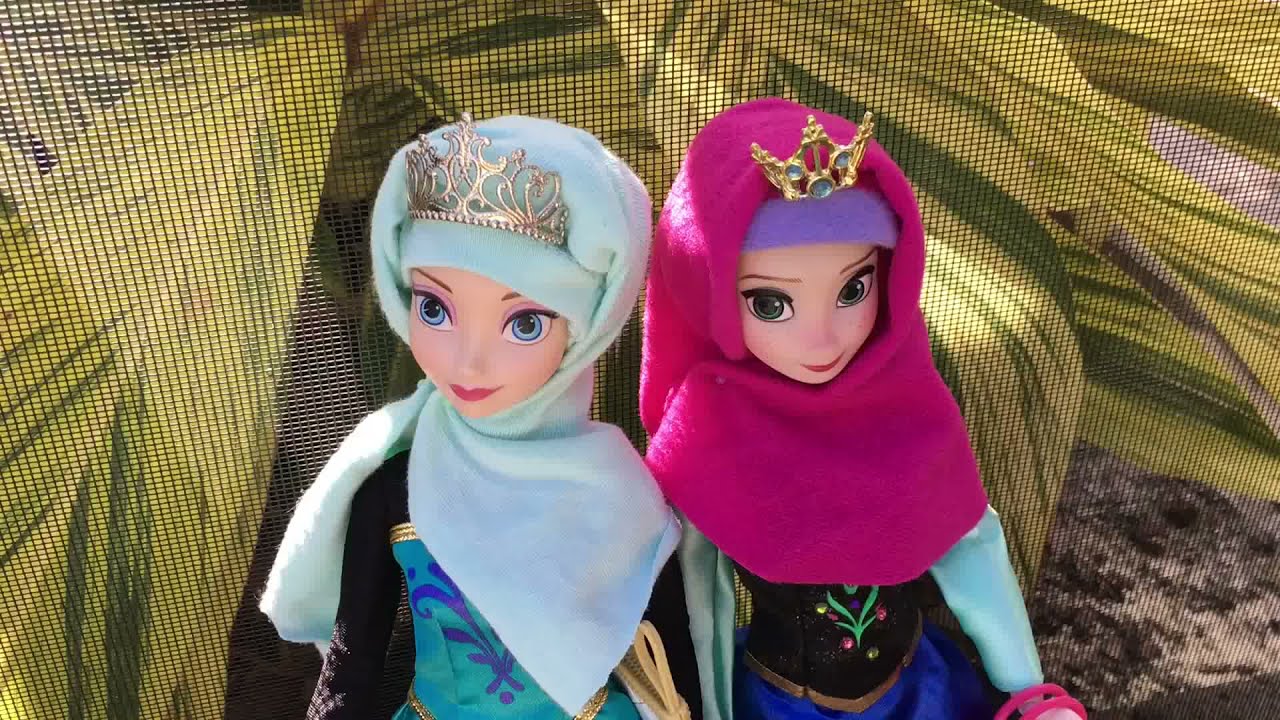 Detail Gambar Ana Dan Elsa Frozen Pake Jilbab Nomer 27