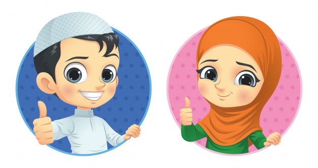 Detail Gambar Anak Anak Kartun Muslim Nomer 6