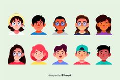 Detail Gambar Anak Anak Sekolah Flat Design Nomer 9