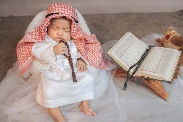 Detail Gambar Anak Baby Lucu Islami Nomer 21