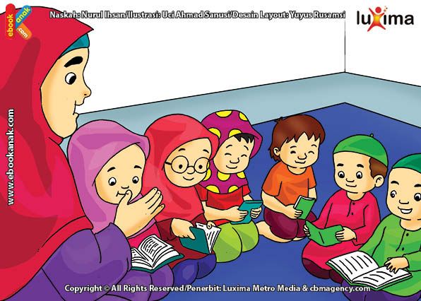 Detail Gambar Anak Belajar Mengaji Nomer 5