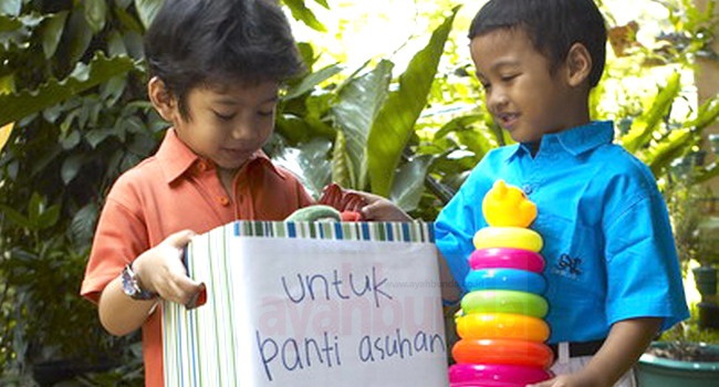 Detail Gambar Anak Berbagi Makanan Nomer 15