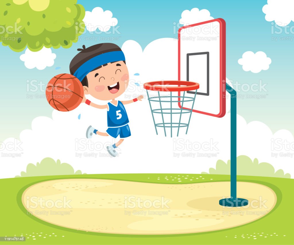 Detail Gambar Anak Bermain Basket Nomer 2