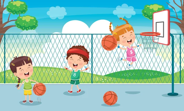 Detail Gambar Anak Bermain Basket Nomer 17