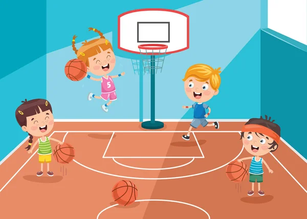 Detail Gambar Anak Bermain Basket Nomer 33