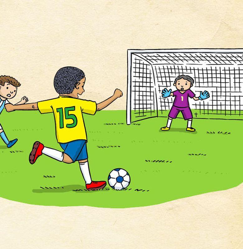 Detail Gambar Anak Bermain Bola Kartun Nomer 50