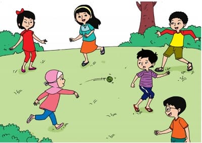 Detail Gambar Anak Bermain Di Halaman Kartun Nomer 17