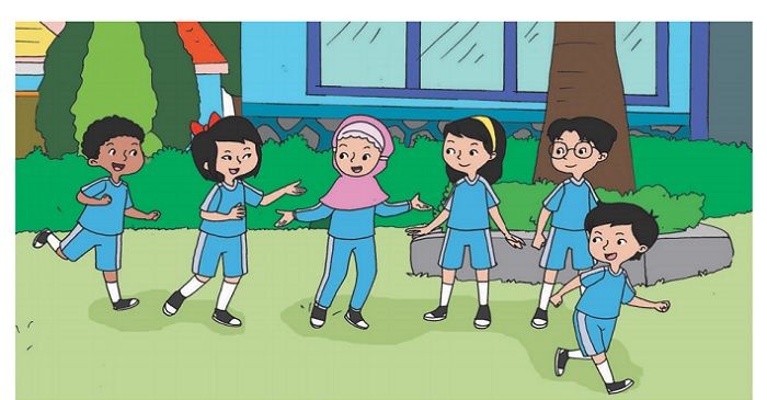 Detail Gambar Anak Bermain Di Halaman Kartun Nomer 27