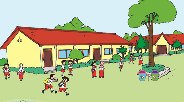 Detail Gambar Anak Bermain Di Sekolah Kartun Nomer 11