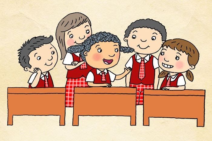 Detail Gambar Anak Bermain Di Sekolah Kartun Nomer 15