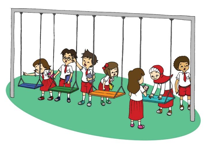 Detail Gambar Anak Bermain Di Sekolah Kartun Nomer 19