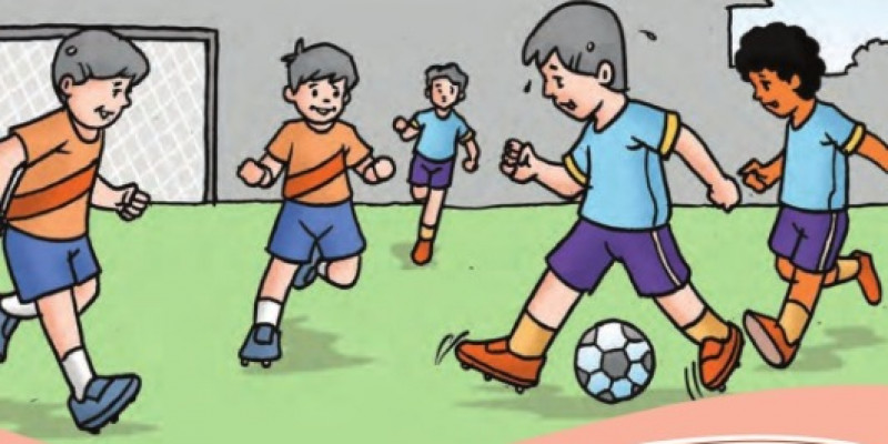 Detail Gambar Anak Bermain Sepak Bola Kartun Nomer 35