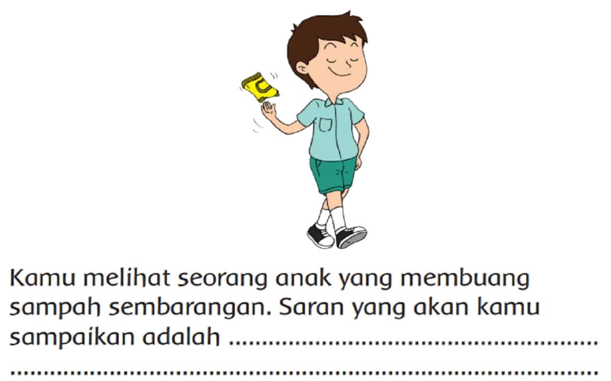 Detail Gambar Anak Buang Sampah Nomer 47