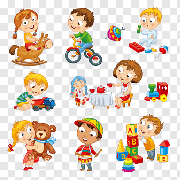 Detail Gambar Anak Children Playing Cartoon Nomer 2