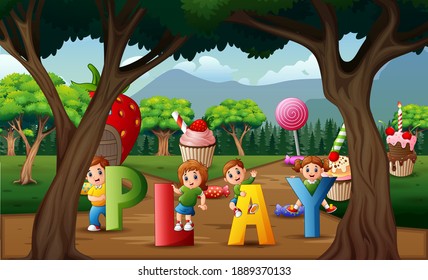 Detail Gambar Anak Children Playing Cartoon Nomer 24