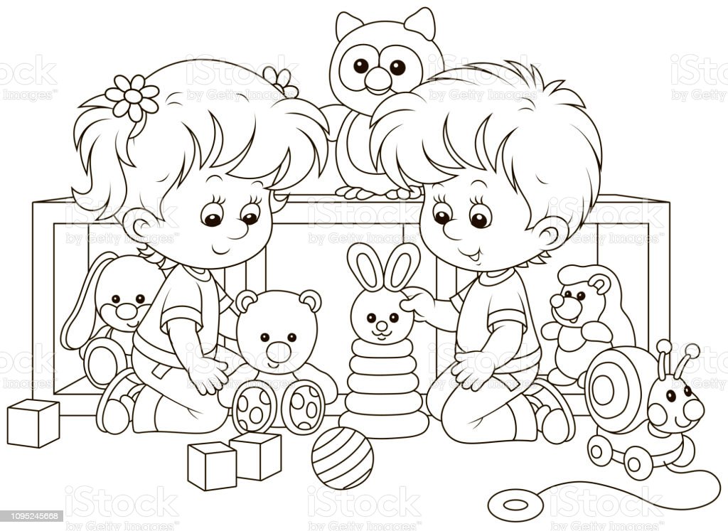 Detail Gambar Anak Children Playing Cartoon Nomer 54