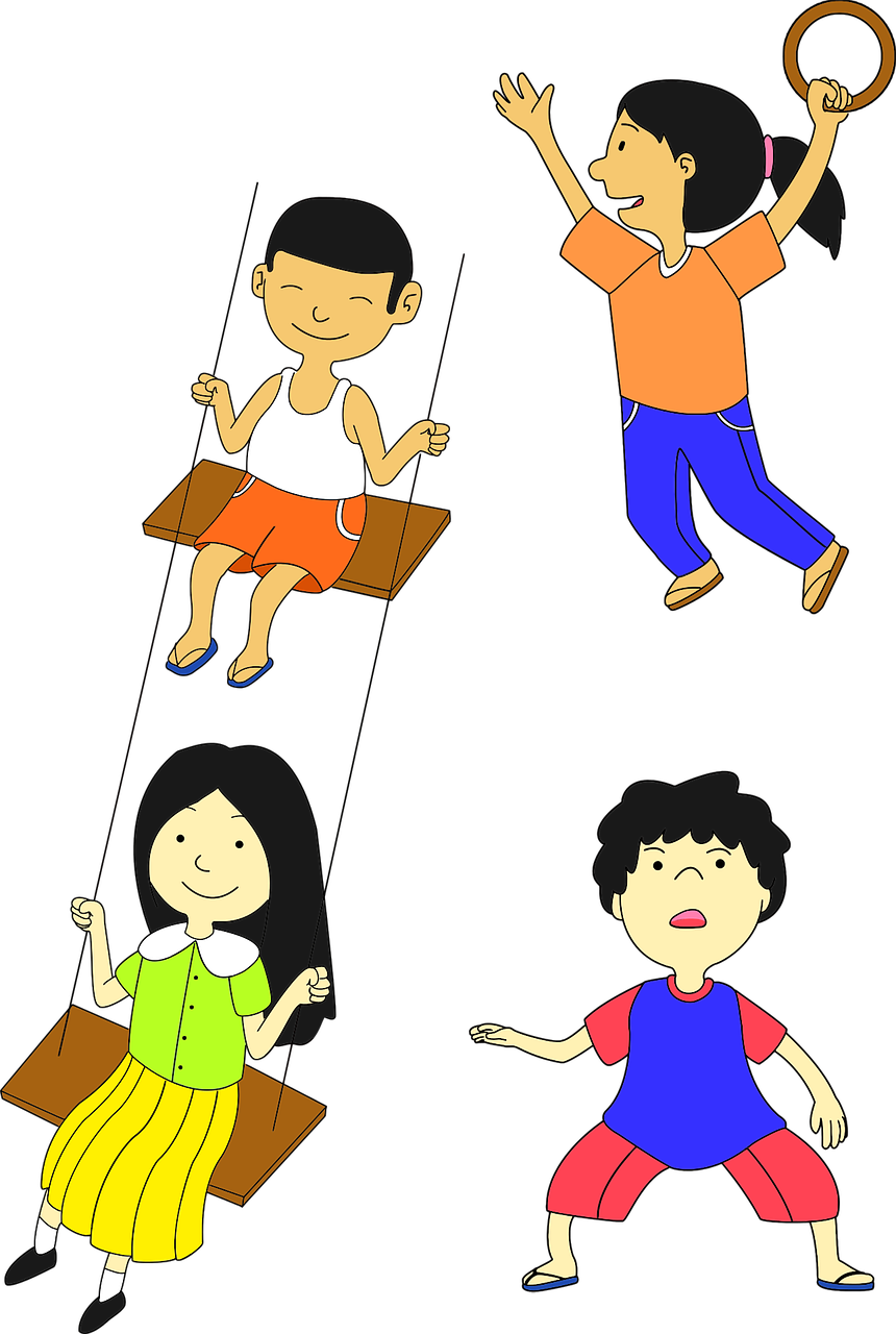 Detail Gambar Anak Children Playing Cartoon Nomer 9