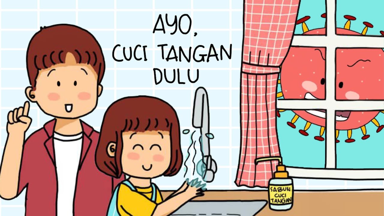 Detail Gambar Anak Cuci Tangan Nomer 21