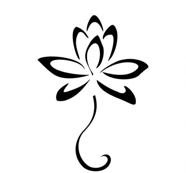 Detail Henna Blume Einfach Nomer 10