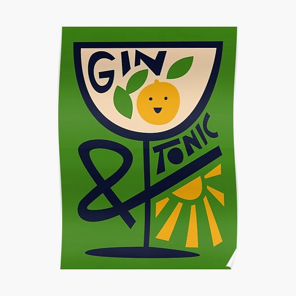 Detail Mixology Gin Tonic Poster Nomer 12