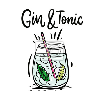 Detail Mixology Gin Tonic Poster Nomer 14