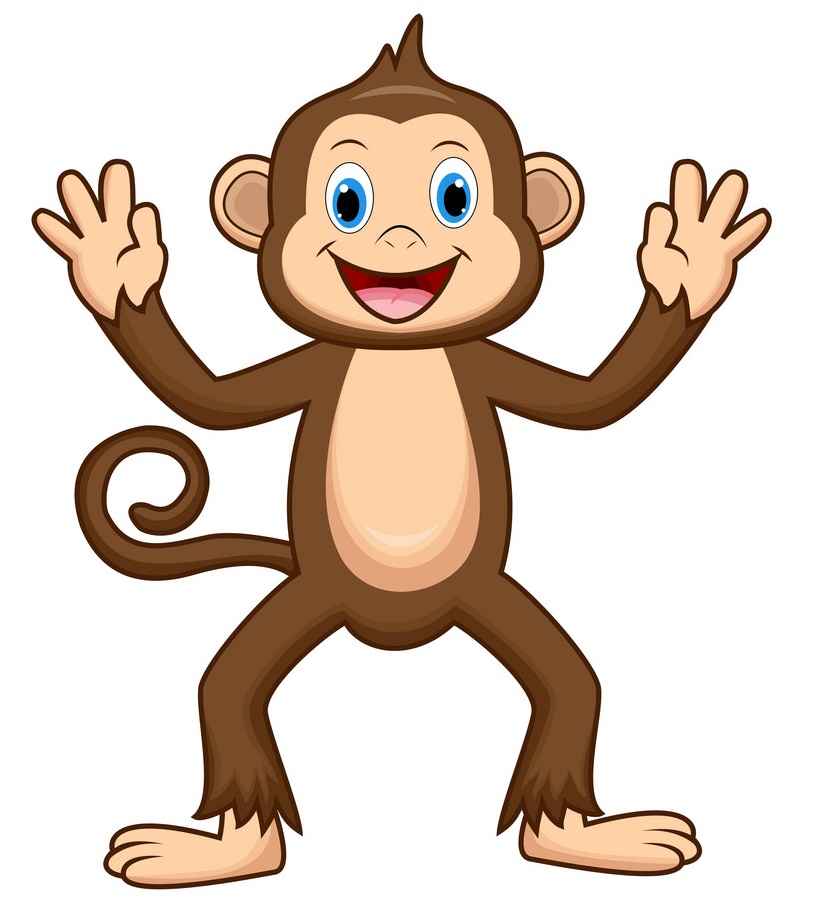 Detail Monkey Clipart Nomer 21