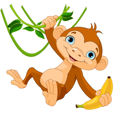 Detail Monkey Clipart Nomer 3