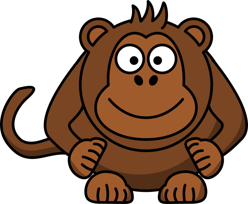 Detail Monkey Clipart Nomer 6