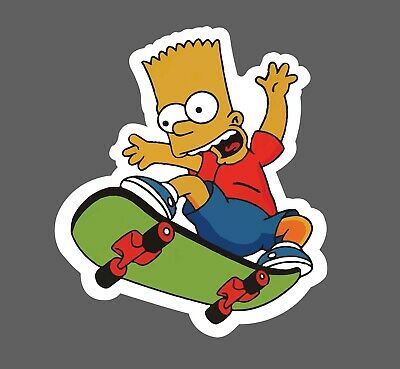 Detail Bart Simpson And Skateboard Nomer 21