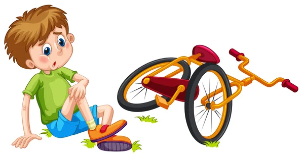 Detail Gambar Anak Jatuh Dari Sepeda Kartun Nomer 15
