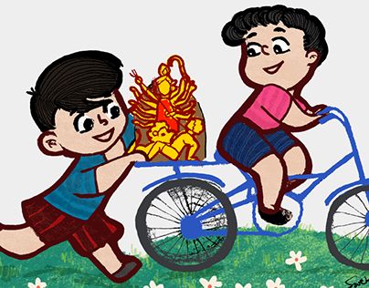 Detail Gambar Anak Jatuh Dari Sepeda Kartun Nomer 25