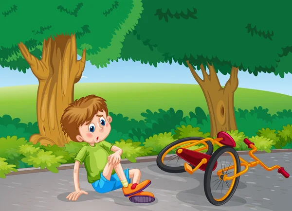 Detail Gambar Anak Jatuh Dari Sepeda Kartun Nomer 6