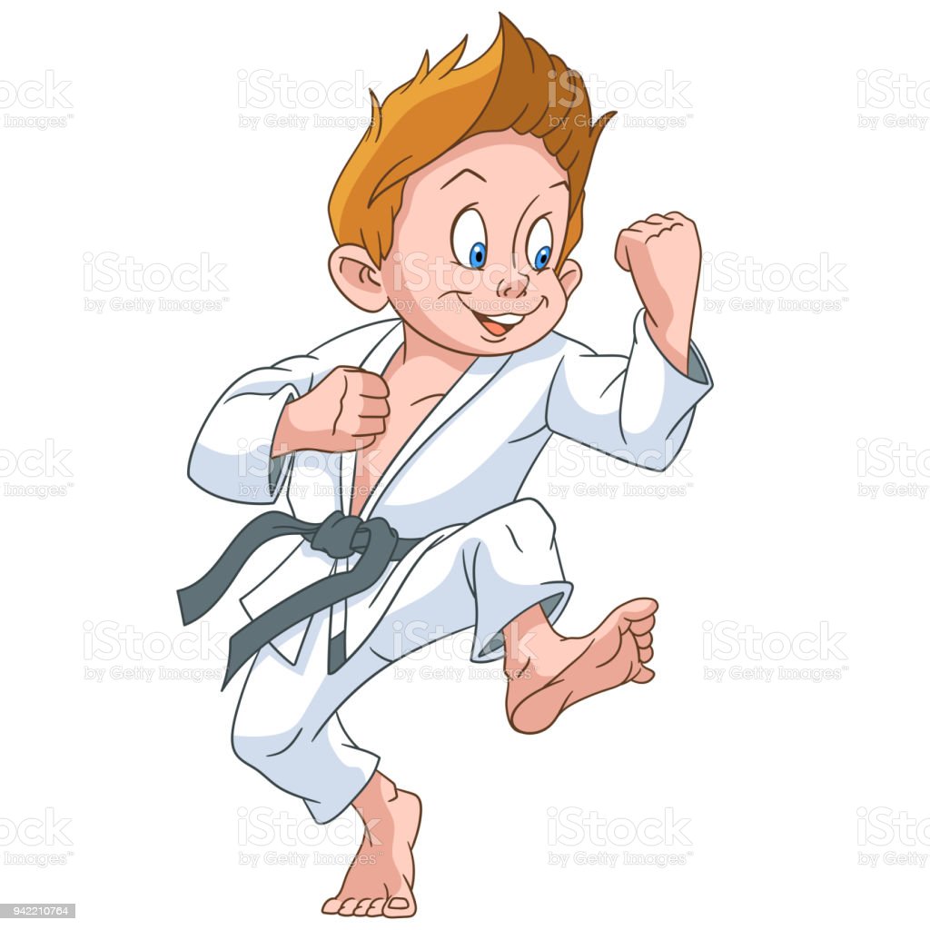 Detail Gambar Anak Karate Kartun Nomer 14