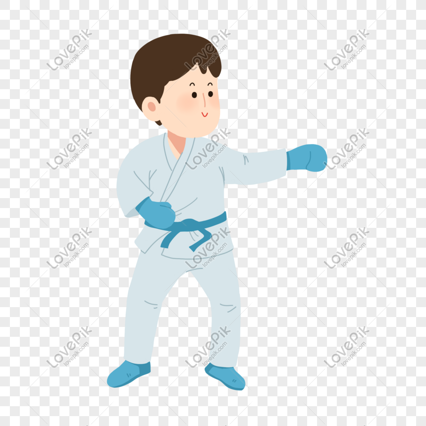 Detail Gambar Anak Karate Kartun Nomer 16