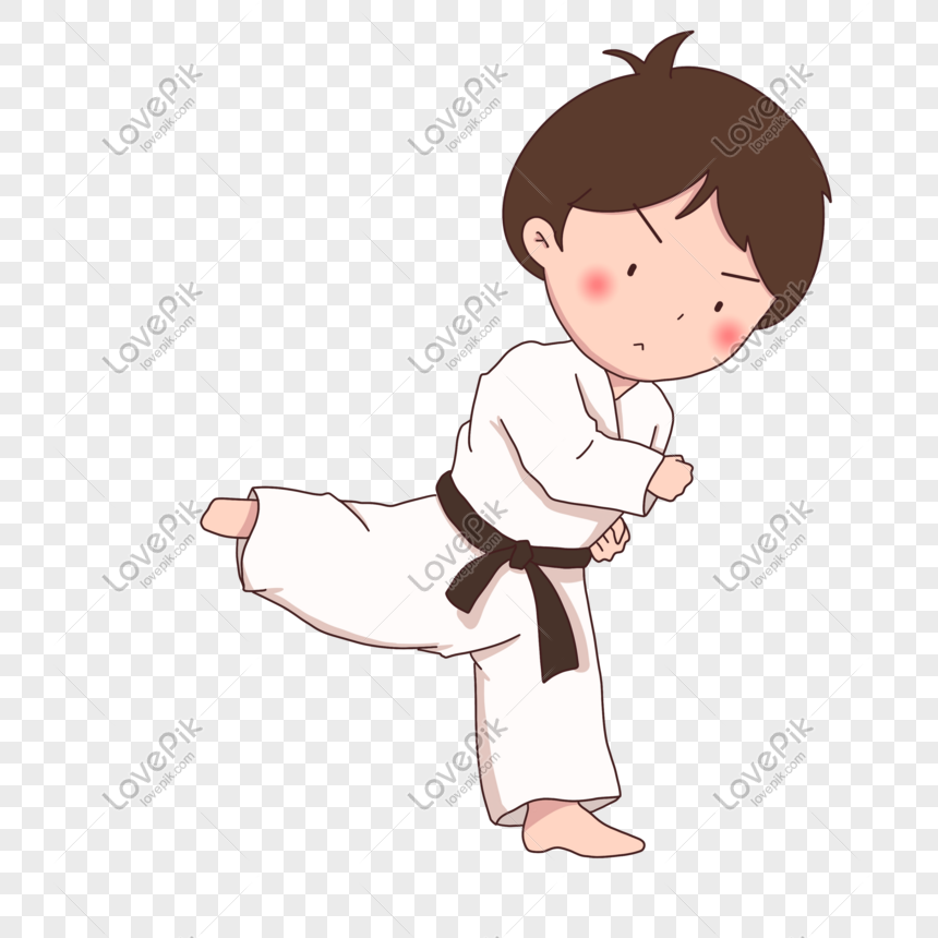 Detail Gambar Anak Karate Kartun Nomer 17