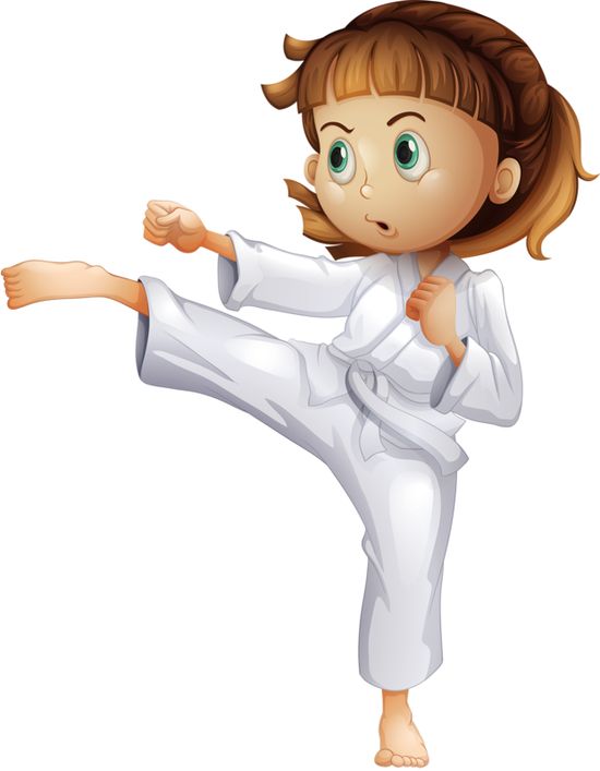 Detail Gambar Anak Karate Kartun Nomer 3