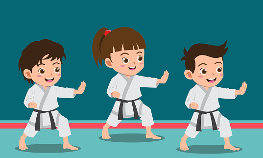 Detail Gambar Anak Karate Kartun Nomer 4