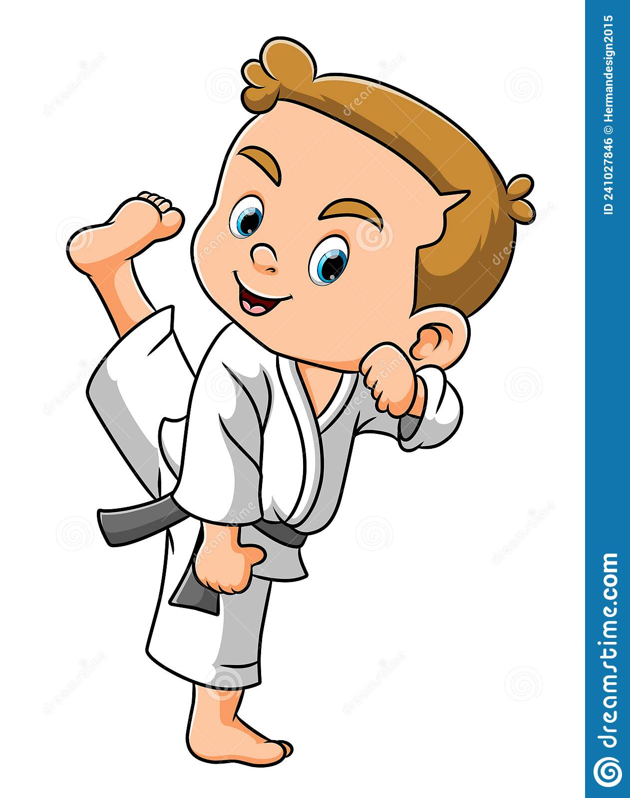 Detail Gambar Anak Karate Kartun Nomer 53