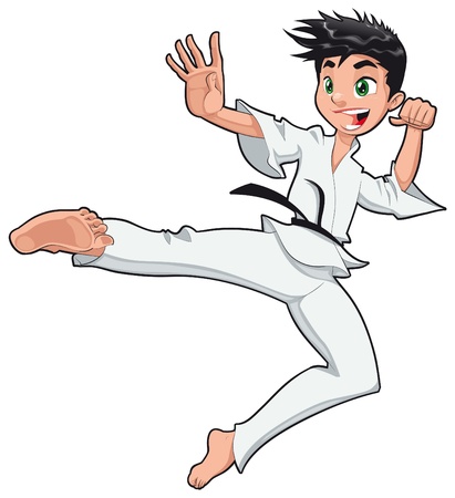 Detail Gambar Anak Karate Kartun Nomer 57