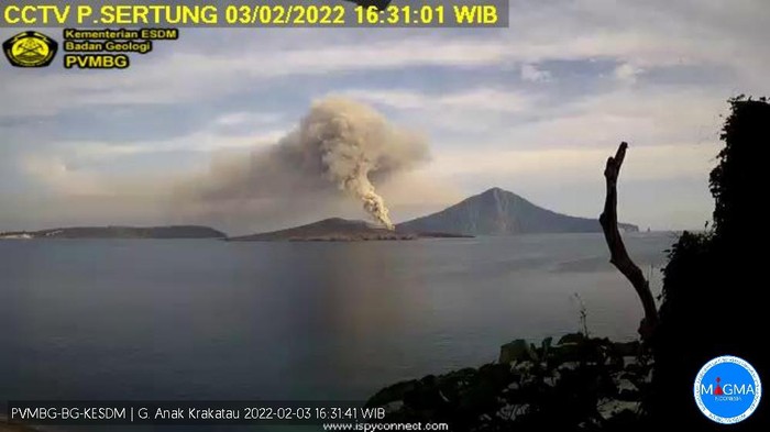 Detail Gambar Anak Krakatau Meletus Nomer 3