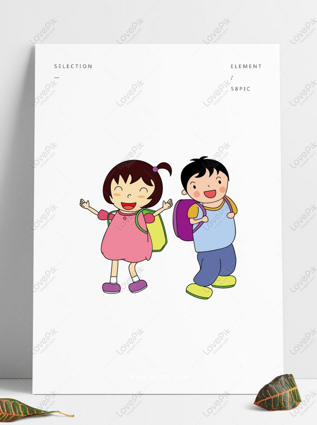 Detail Gambar Anak Laki Laki Dan Perempuan Kartun Nomer 10