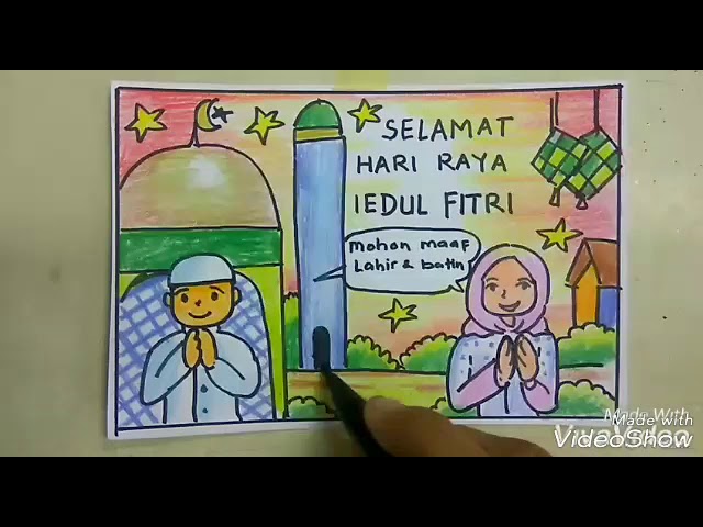 Detail Gambar Anak Lebaran Nomer 5