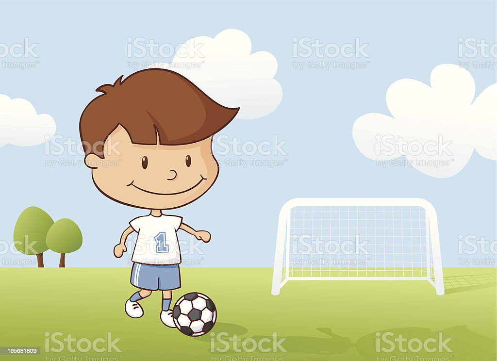 Detail Gambar Anak Maen Bola Kartun Nomer 11